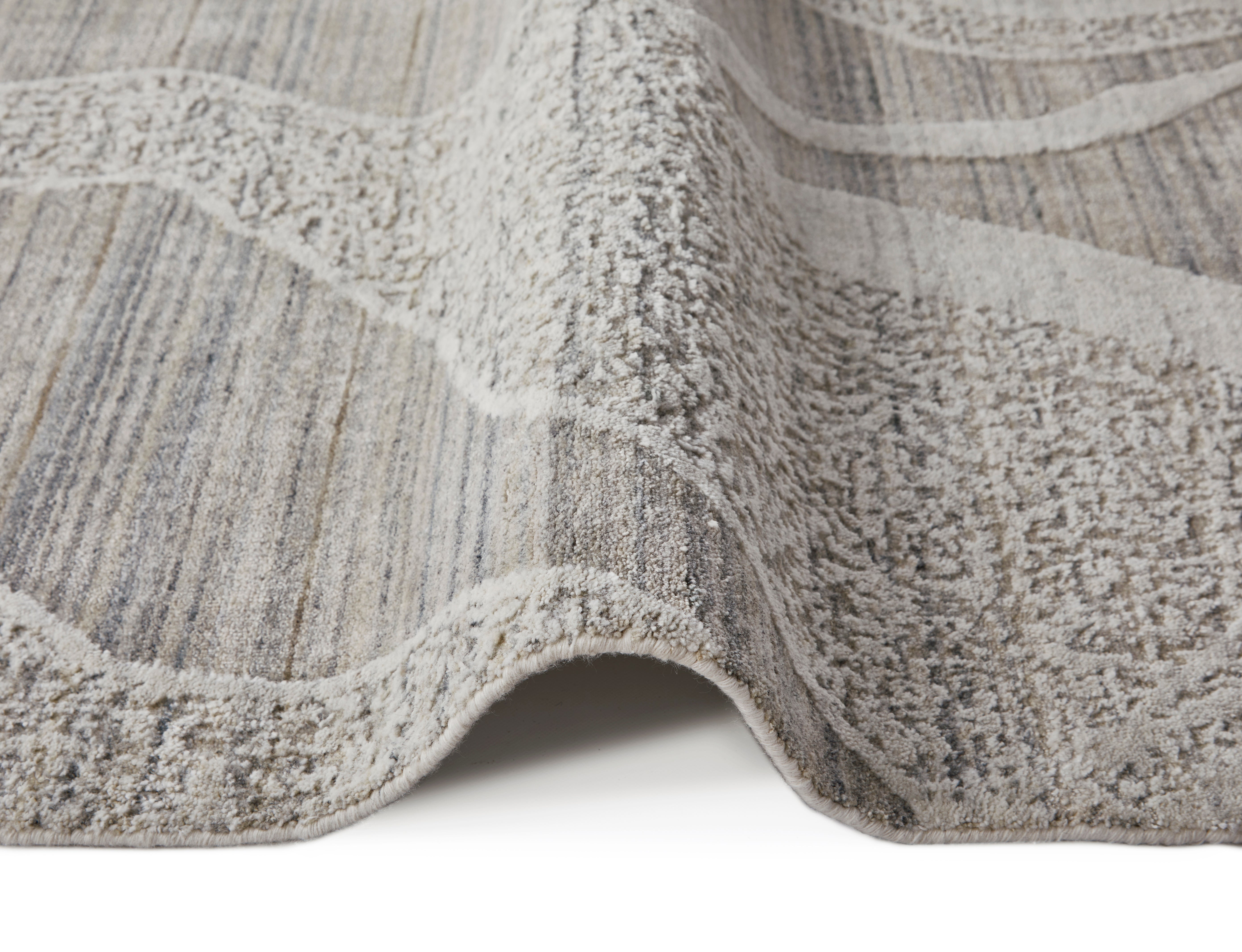 Concept Looms Dune DU147 White Light Blue Rug